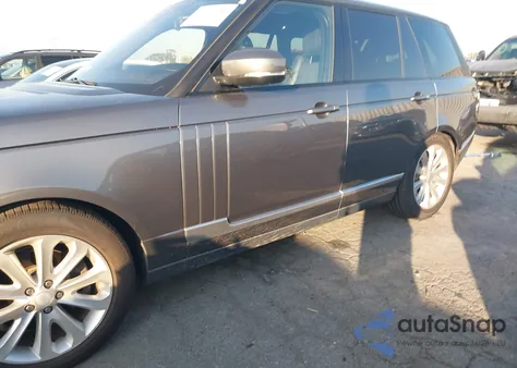 2017 Land Rover Range Rover 3.0L V6 Turbocharged Diesel Hse Td6 z USA, uszkodzony, nr VIN SALGS2FK3HA336494